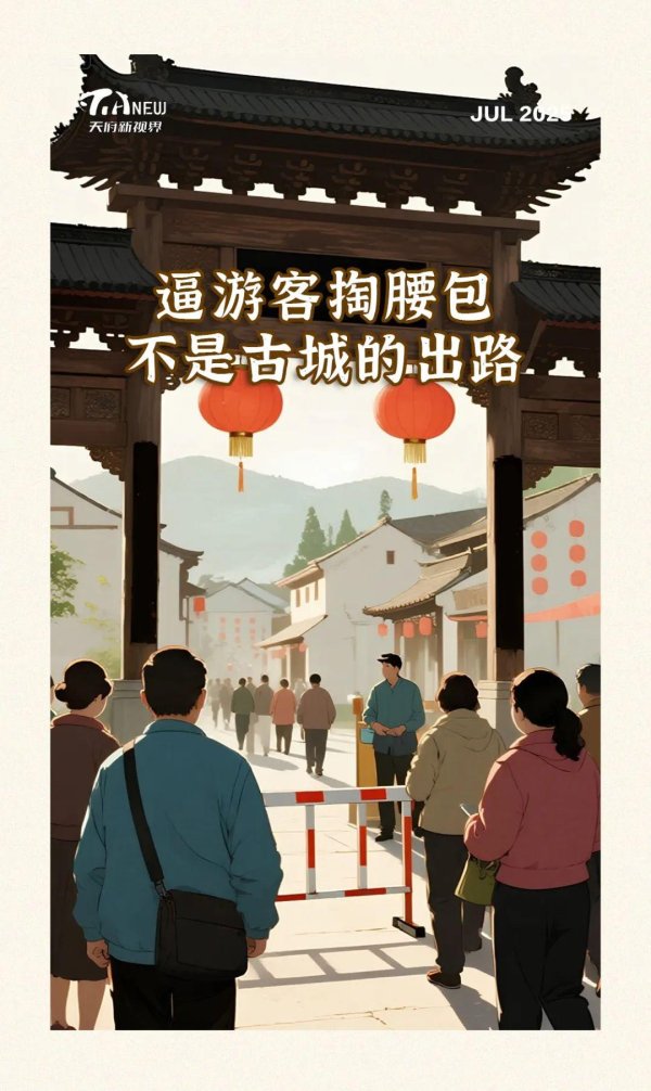 鼎冠策略资 逼游客掏腰包，不是古城的出路
